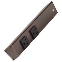 Task Lighting 9" 15 amp 120 volt Bronze Under Cabinet Power Strip